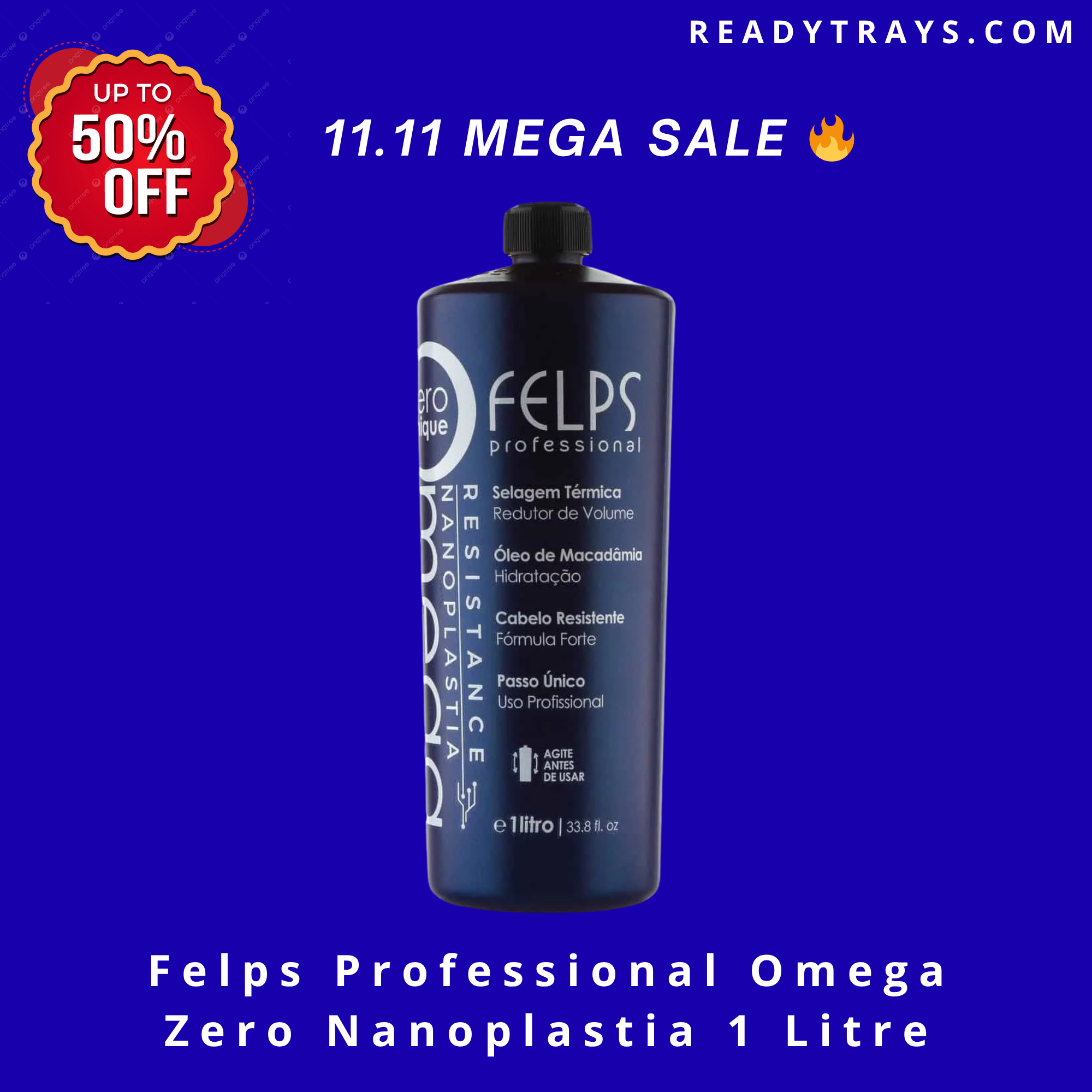 Felps Professional Omega Zero Unique Resistance Nanoplastia 1 Litre