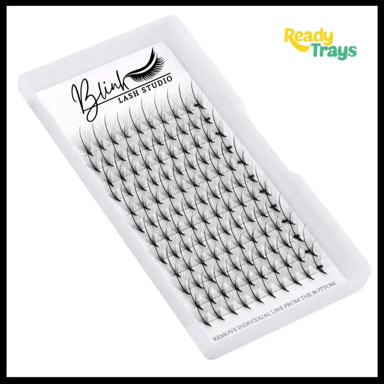 BLINK 9D Wispy Premade Fan Eyelash Extensions – Soft, Handmade, Professional Volume Lashes