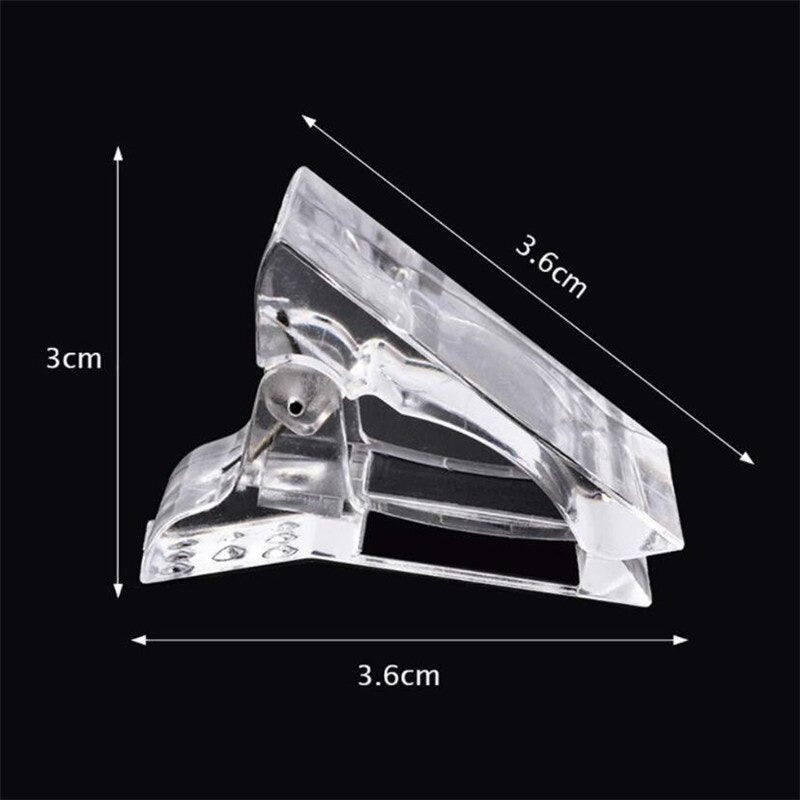 2Pcs Poly Gel Clippers