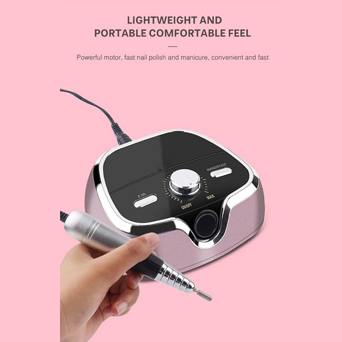 High-Performance Nail Drill for Professional Salon or Home Use