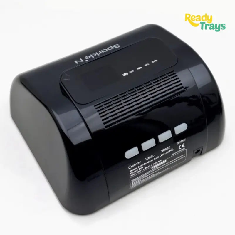 SPARKLE N New Digital Cordless Rechargeable Professional High-Performance LED Gel Lamp with Built-in Battery for UV and LED Nail Gel Polishes