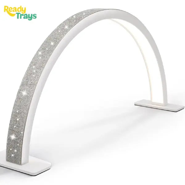 25W Half Moon LED Nail Table Lamp for Manicure – Professional Light for Home and Salon Use