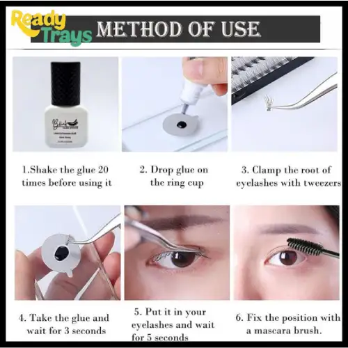 BLINK 14 Pcs Premium Eyelash Extension Kit for Professional Salon Use