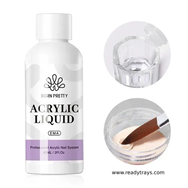 Born Pretty EMA Monomer Acrylic Liquid (60ml) – Professional Acrylic Nail System for Manicures
