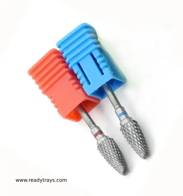 Bullet-Shaped Tungsten Steel Nail Drill Bit – Manicure & Pedicure Tool for Nail Art, Milling & Grinding