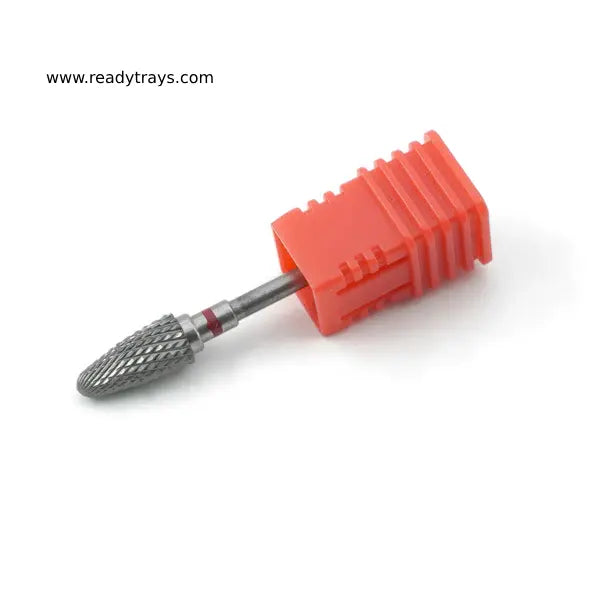 Bullet-Shaped Tungsten Steel Nail Drill Bit – Manicure & Pedicure Tool for Nail Art, Milling & Grinding