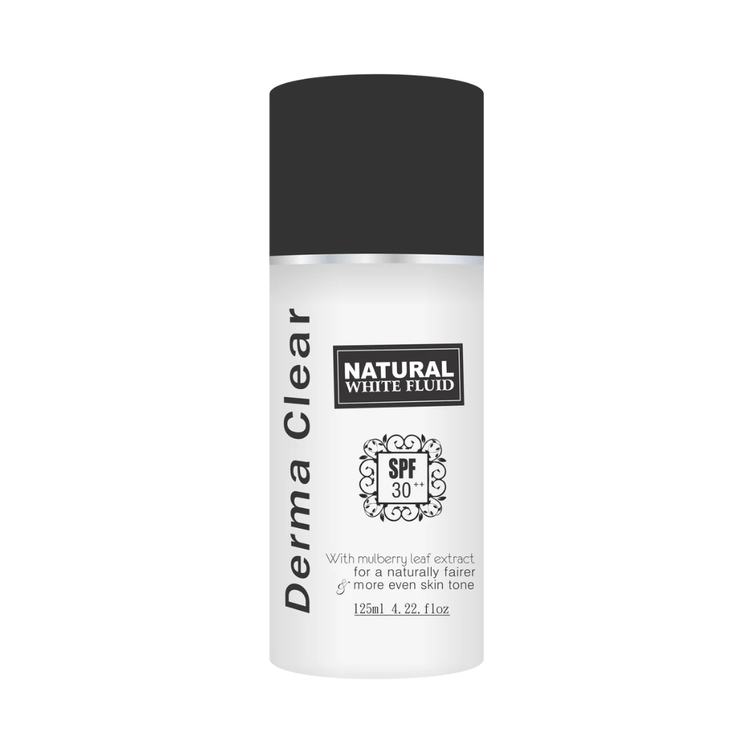 Derma Clear Natural White Fluid - 125g