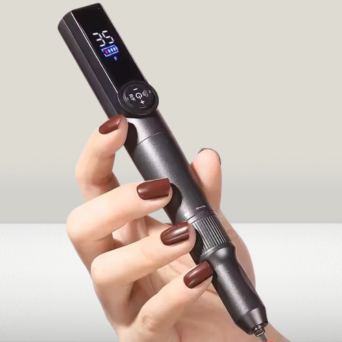 Electric Nail Drill Professional Cordless, 35000RPM Portable Nail Drill Machine for Acrylic and Gel Nails, Efile Nail Drill Set with Manicure and Polishing Tools