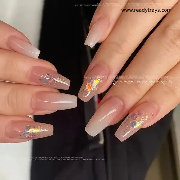 Holographic Fish Nail Glitter – Colorful Nail Sequins for Nail Art Decoration