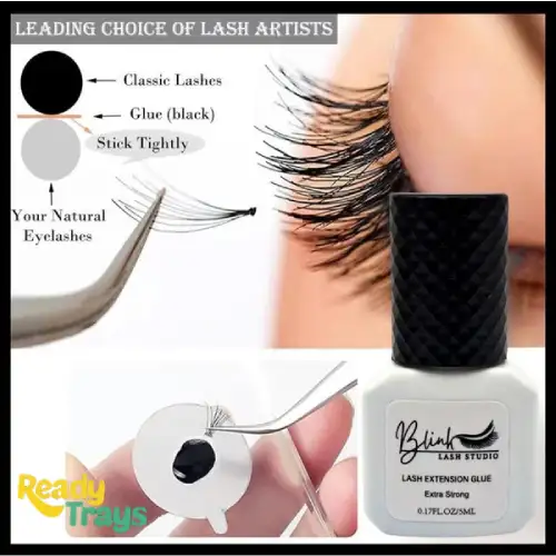 BLINK 14 Pcs Premium Eyelash Extension Kit for Professional Salon Use