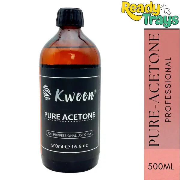KWEEN 100% Pure Acetone Acrylic & Gel Nail Polish Remover – Ideal for Manicures & Pedicures
