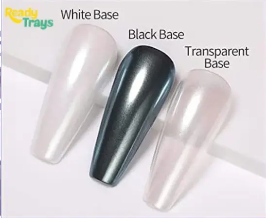 6 Shades Shell Pearl Chrome Mirror Nail Powder | Mermaid Rub Dust for Gel Polish Nail Art Decoration