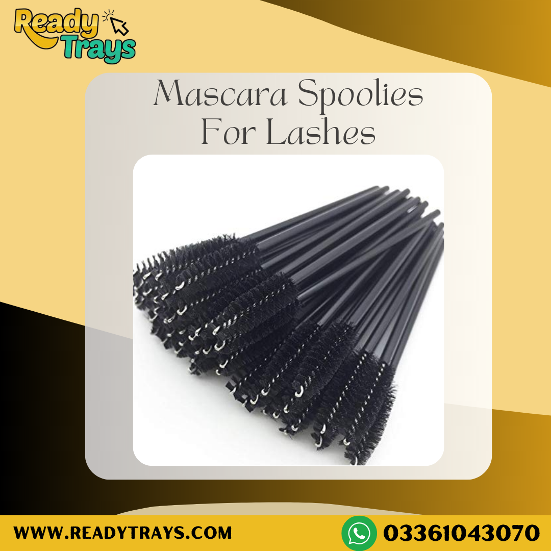 Disposable Micro Eyelash Comb Brush Spooler - Pack of 5-50