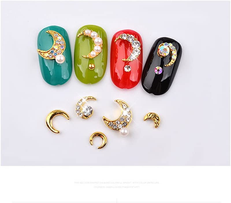 Moon & Stones Nail Art Charms Wheel