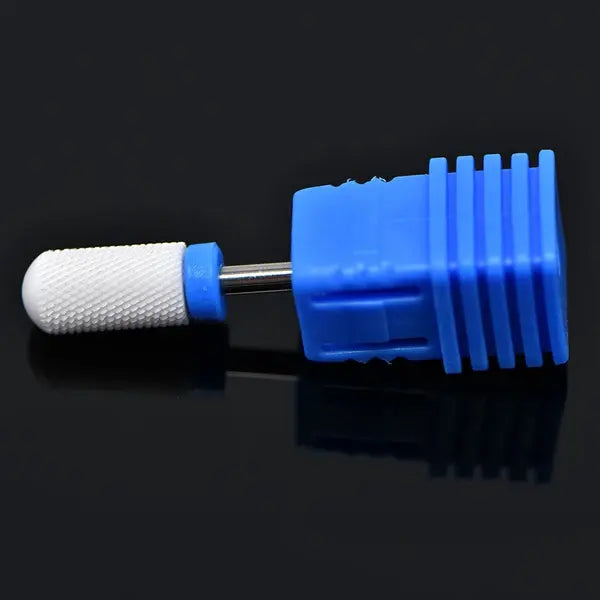 Round Head Ceramic Nail Drill Bit for Electric Manicure Machine – Nail Drill Tool for Salon & DIY Nail Care
