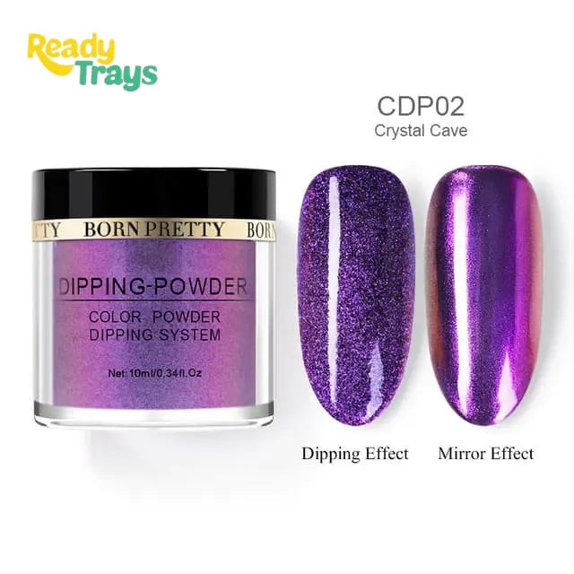 Chameleon Dipping Nail Powder | Glitter Dust Chrome Mirror Powder for Nail Art & Manicure | 10g
