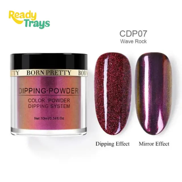 Chameleon Dipping Nail Powder | Glitter Dust Chrome Mirror Powder for Nail Art & Manicure | 10g