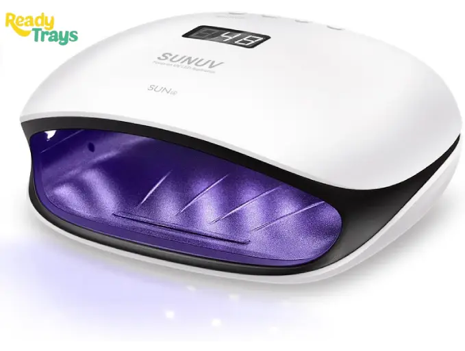 SUNUV SUN 4 48W Smart 2.0 LED UV Nail Lamp Professional Nail Dryer with 36 LED Beads for Manicure, Cures UV Gel LED Gel Builder Polish, Timer Settings, Smart Sensor