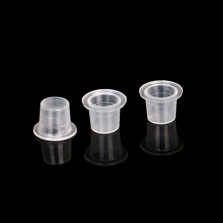 Clear Plastic Tattoo Ink Cups – Disposable Pigment Holders (Pack)