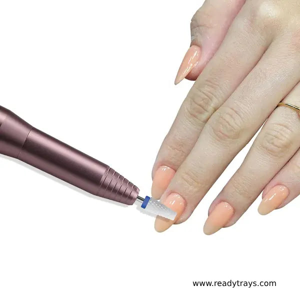 Umbrella Ceramic Nail Drill Bit – 3/32" Shank (Ceramic, Fine/Medium Grit) – Fast Removal of Acrylic or Hard Gel for Manicure & Pedicure | Ideal for Professionals & Beginners