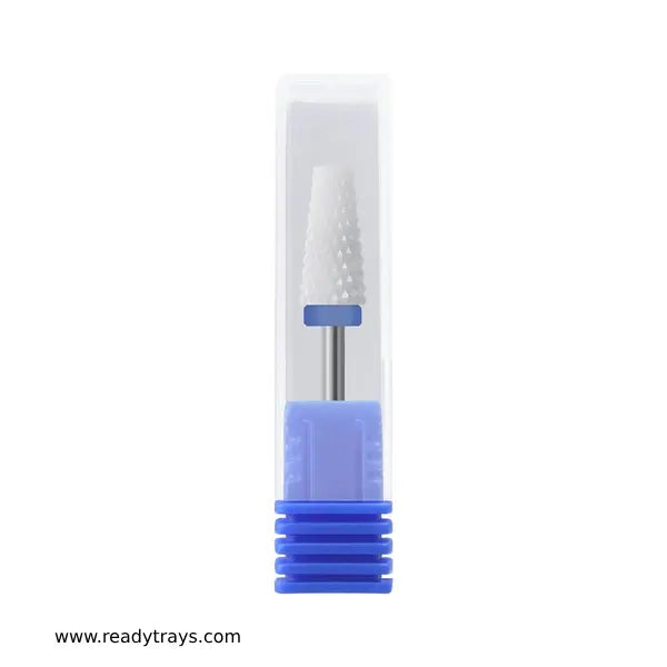 Umbrella Ceramic Nail Drill Bit – 3/32" Shank (Ceramic, Fine/Medium Grit) – Fast Removal of Acrylic or Hard Gel for Manicure & Pedicure | Ideal for Professionals & Beginners