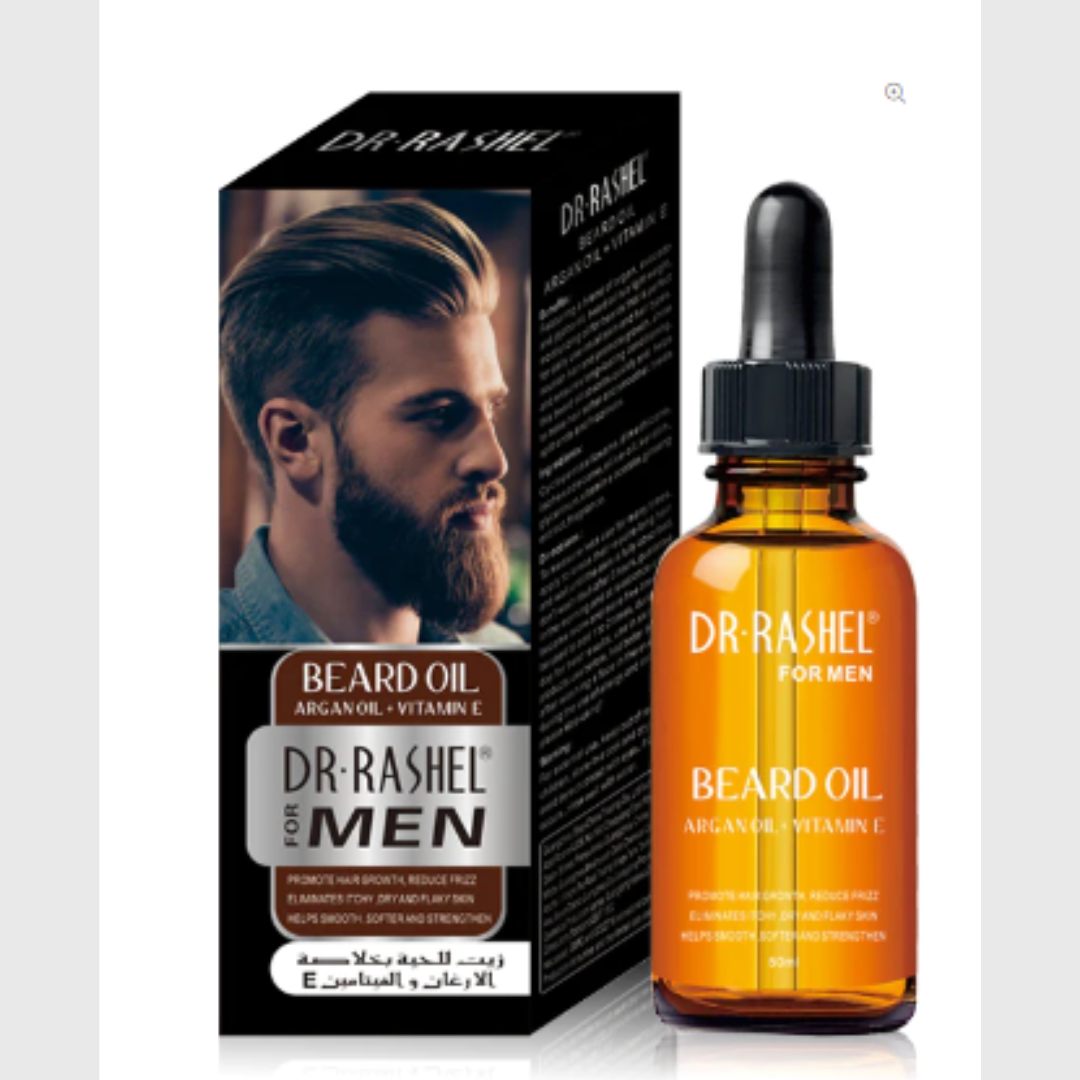 Dr Rashel Beard Oil With Argan Oil + Vitamin E For Men 50 ML