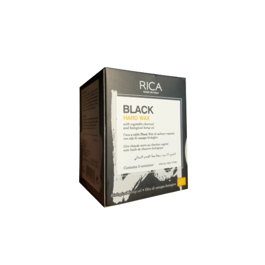 Rica Black Hard Wax 3 Pieces