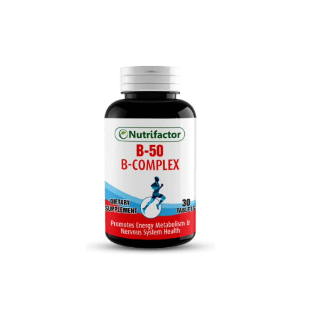 Nutrifactor B-50 B-Complex 30 Tabs