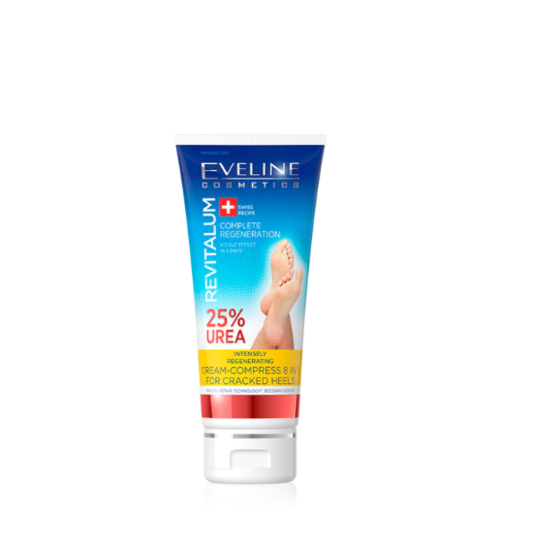 EVELINE Cosmetics 8 in 1 Expert Cream For Cracked Heels 100 ML