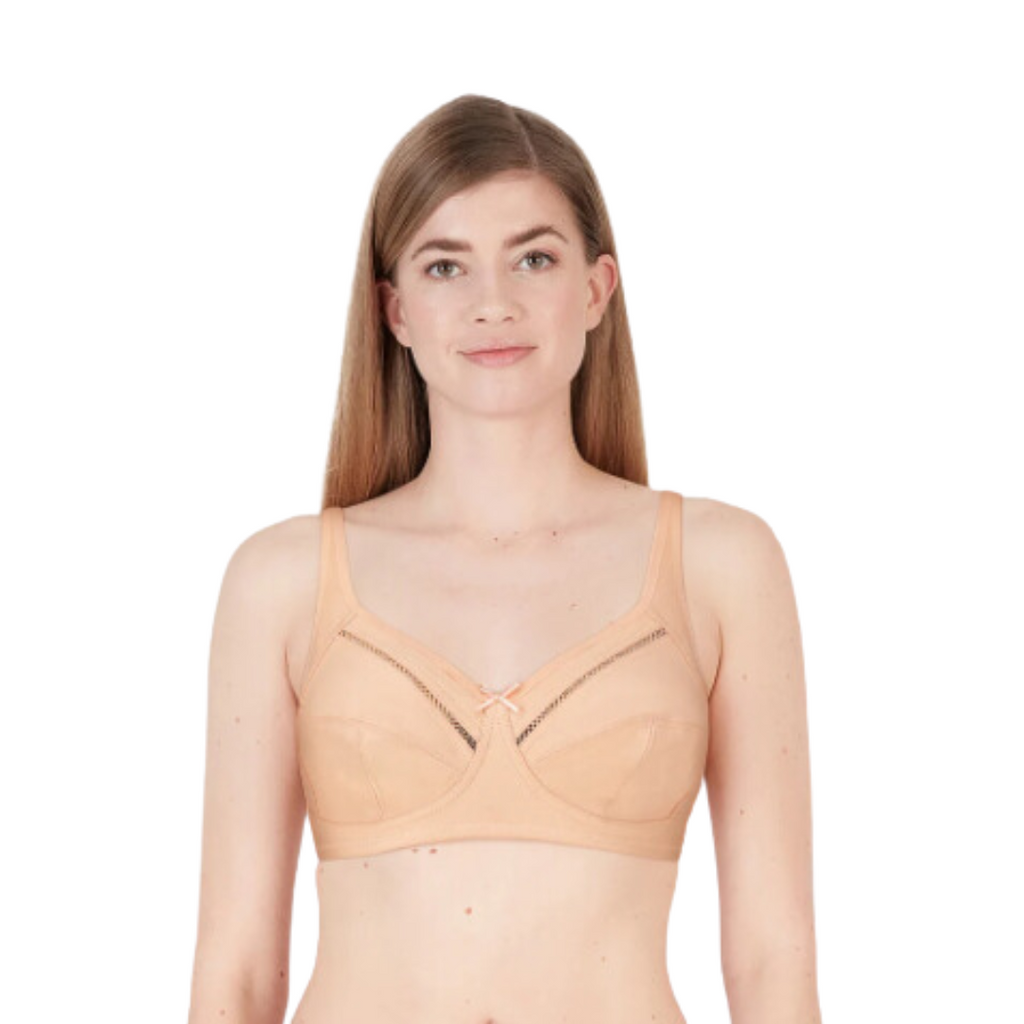 BLS - Caprina Non Wired And Non Padded Cotton Bra - Mint – Makeup