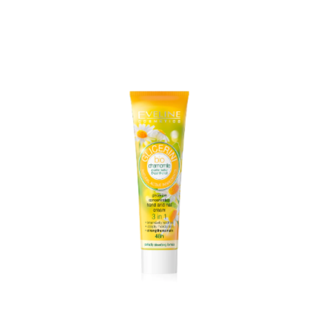 EVELINE Glicerini Bio Chamomile Hand & Nail Cream 100 ML
