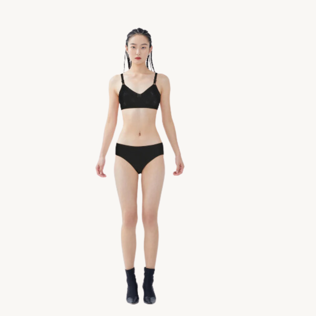 BLS Bra Black Mylena Non Wired And Non Padded