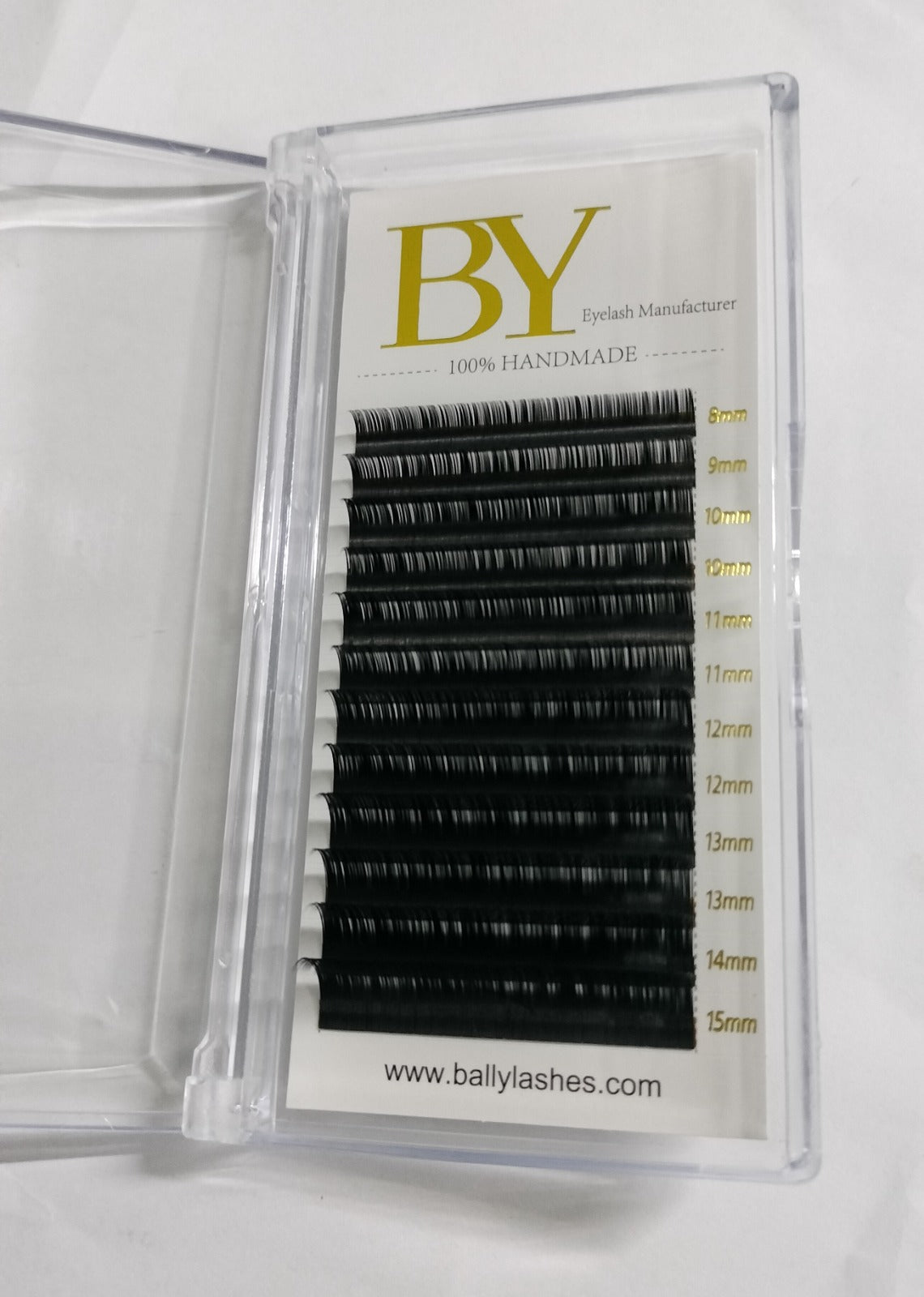 Bally Lashes Eyelash Extension Tray ( All in One ) .10 CC Mix Sizes 8-15mm