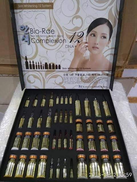 Bio Rae Complexion 12 Skin Whitening Injections - Made in Korea Bio Rae Complexion 12 Skin Whitening Injections - Made in Korea