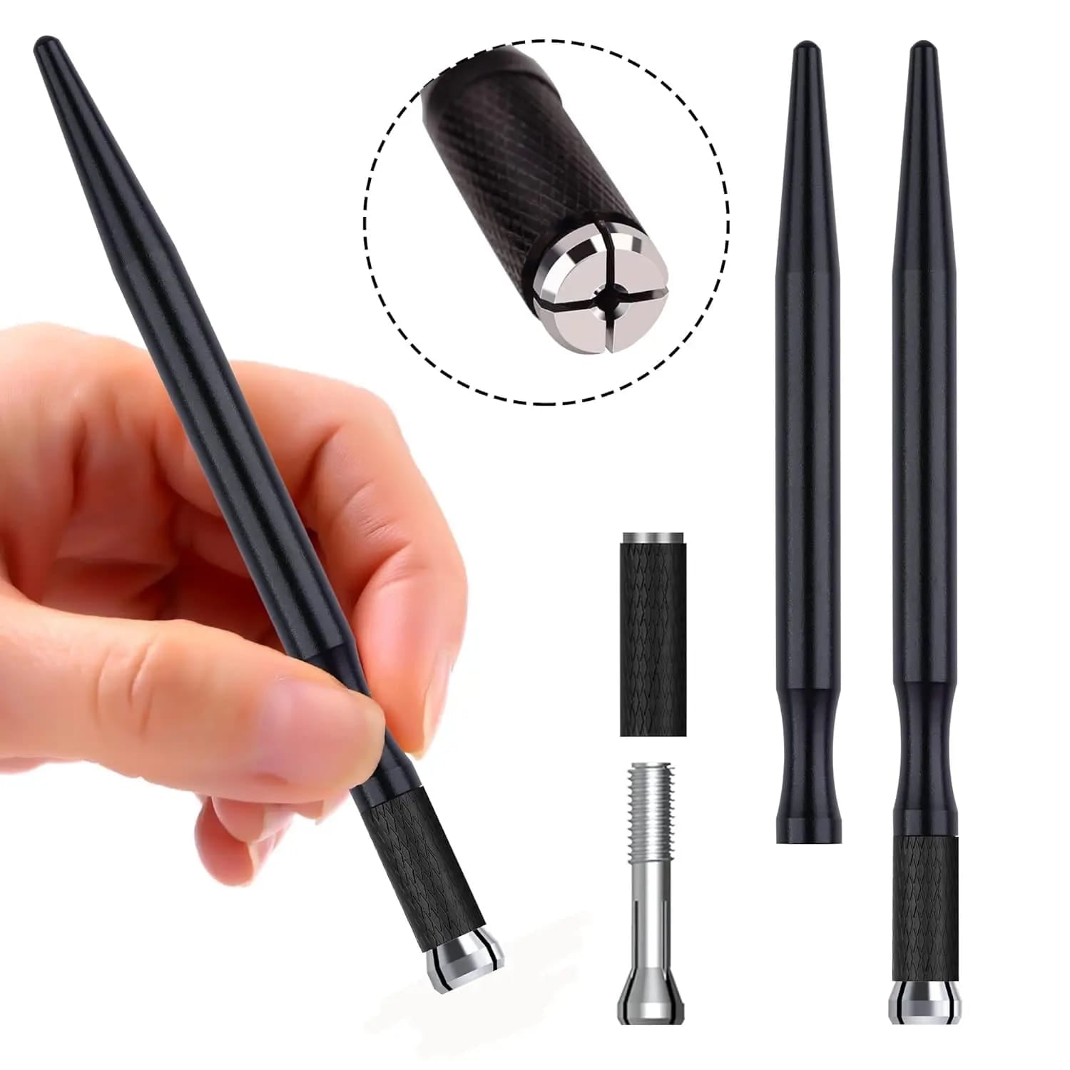 Manual Microblading Pen – Aluminum Handle for Eyebrow Tattoo & PMU (135mm)
