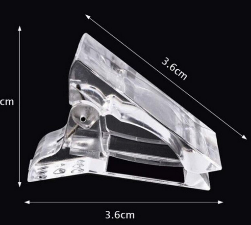 2 Pcs Nail Tips Clips for Quick Building Polygel