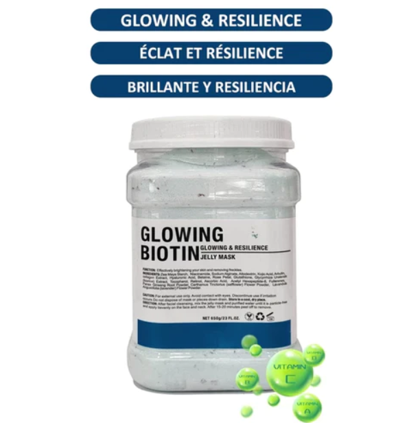 SPA jelly mask (650g Jar) for beauty salon