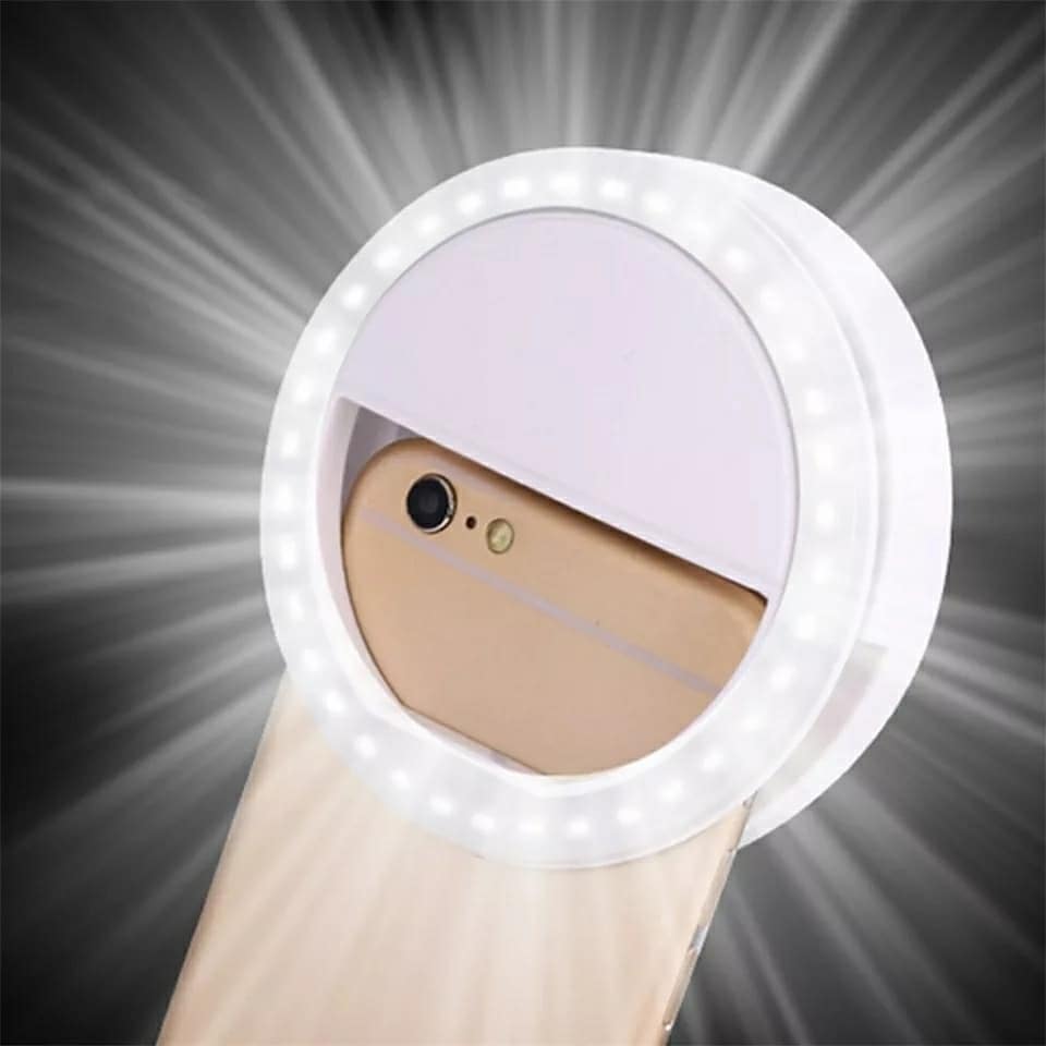 Universal Selfie LED Ring Flash Light Portable