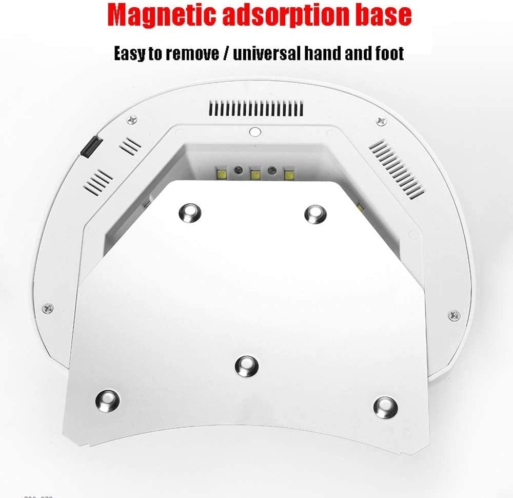 Powerfull 48w Nail Lamp, LED Nail Light Fast Nail Dryer for Gel Polish Manicure Professional Gel Light Nail Curing Lamp with Timers, for Salon and Home