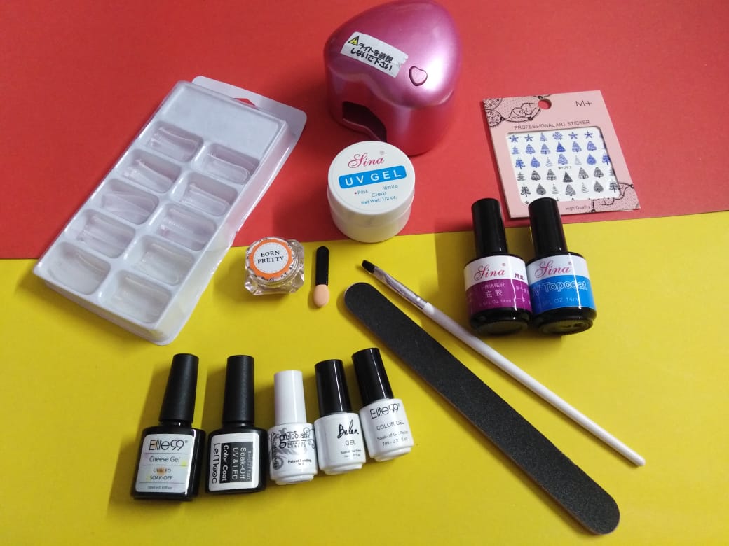 UV Gel Kit with Small UV lamp