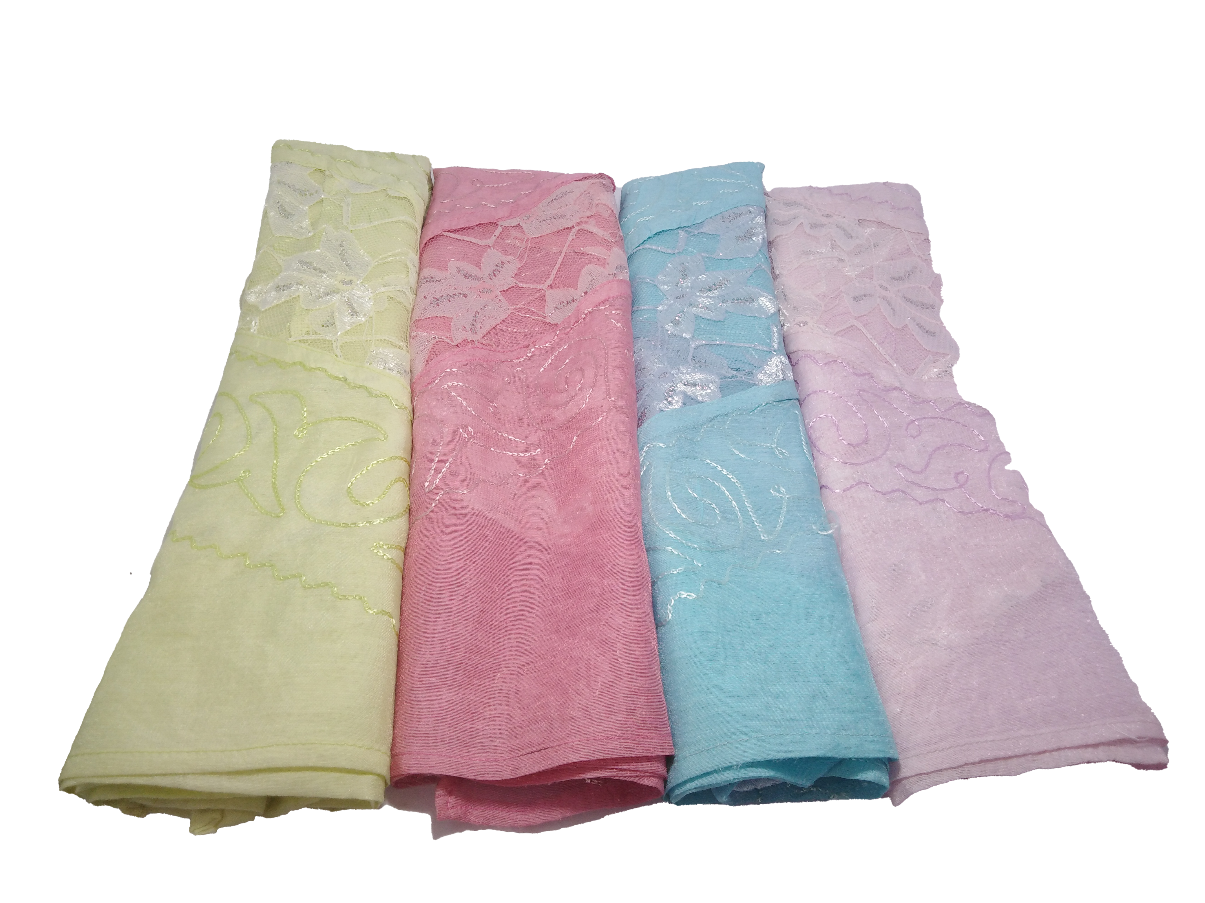 Girl scarf in different colors
