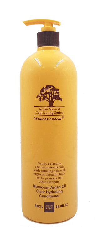 Pack of 2 Arganmidas Moroccan Argan Oil Shampoo 1L, Conditioner – Ready Trays