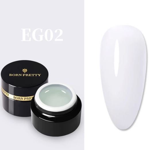 BORN PRETTY building nail gel Pink, Clear, White Nail Art Finger Extension UV Gel Soak-Off Gel Varnish 5ml