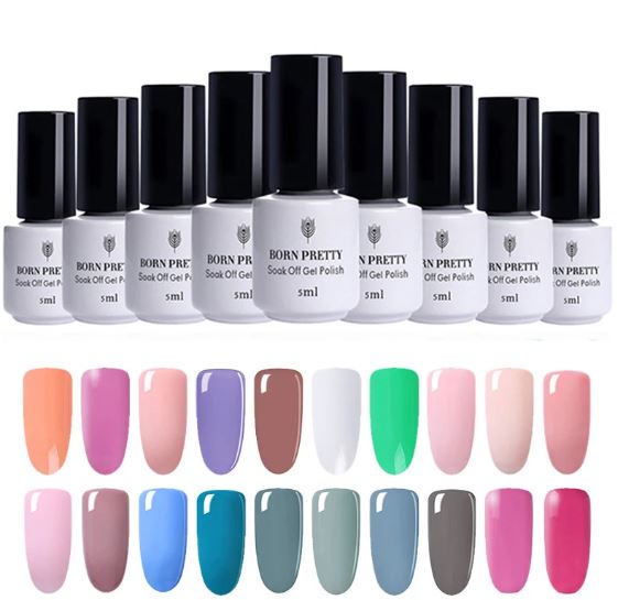 Born Pretty Pack of 10 Colors 5ml