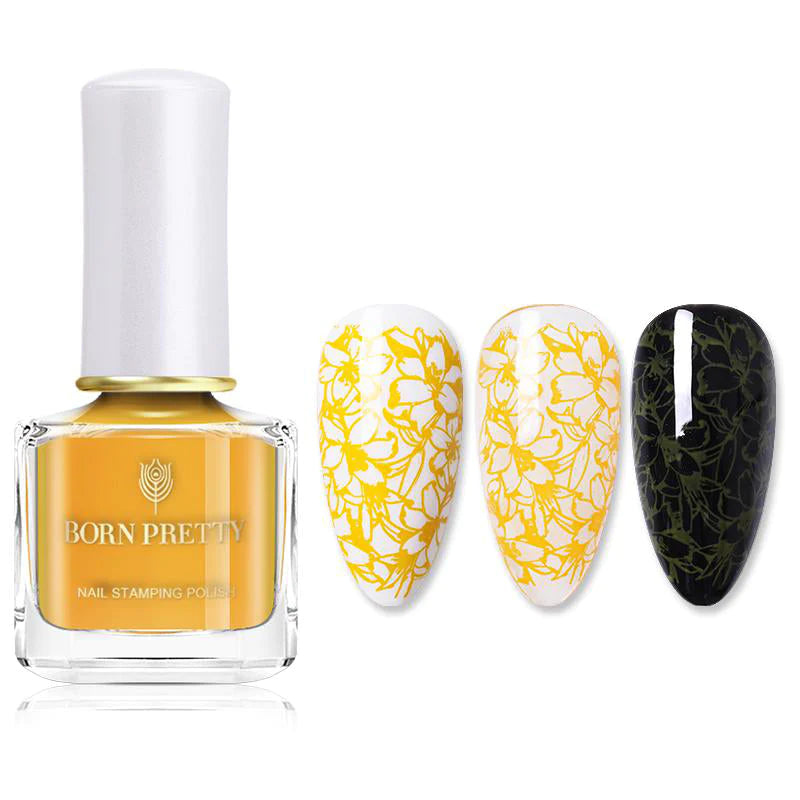 Born Pretty Stamping Bright Yellow Sprouts Color #BP-AC03