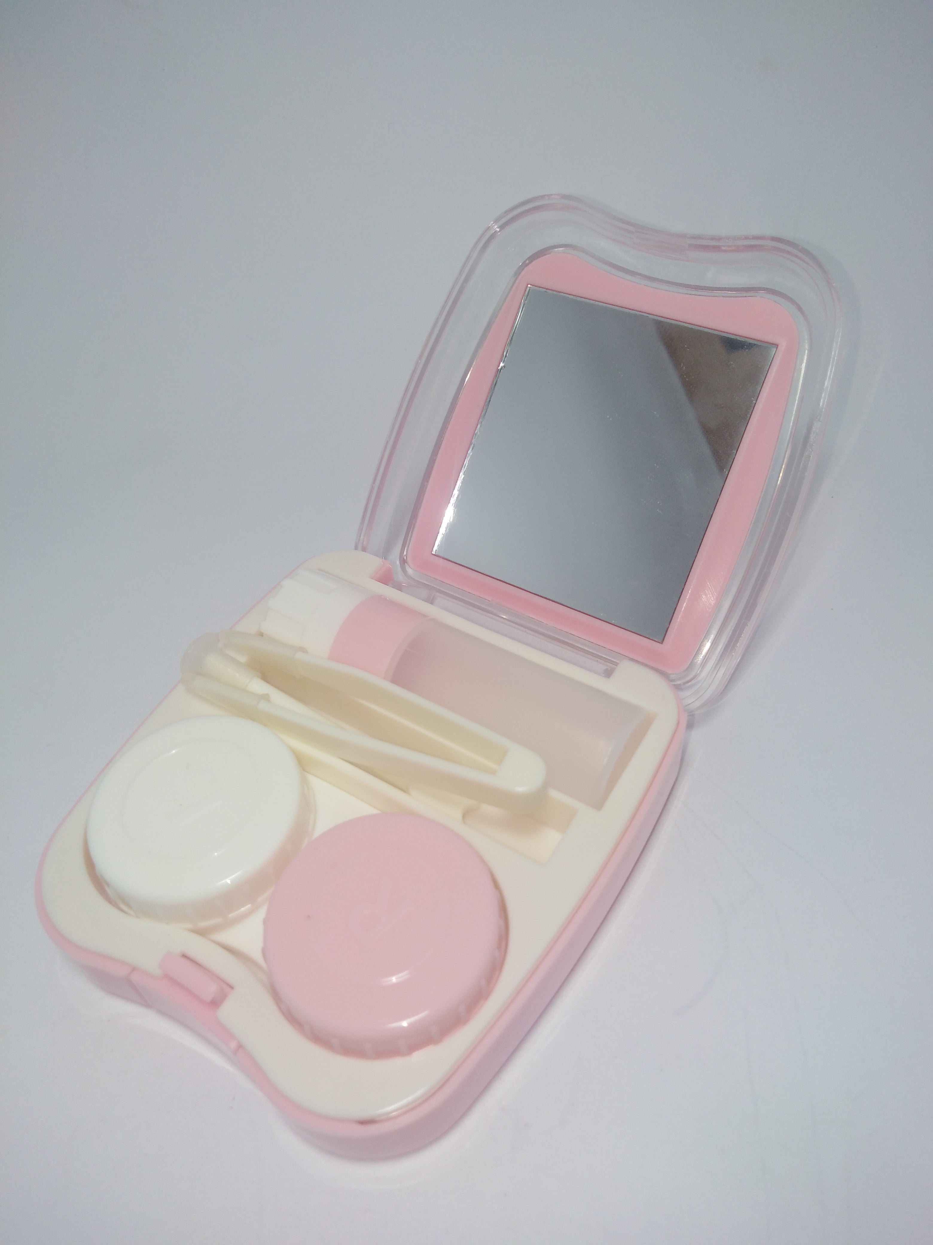 Contact Lens Case Pink Color