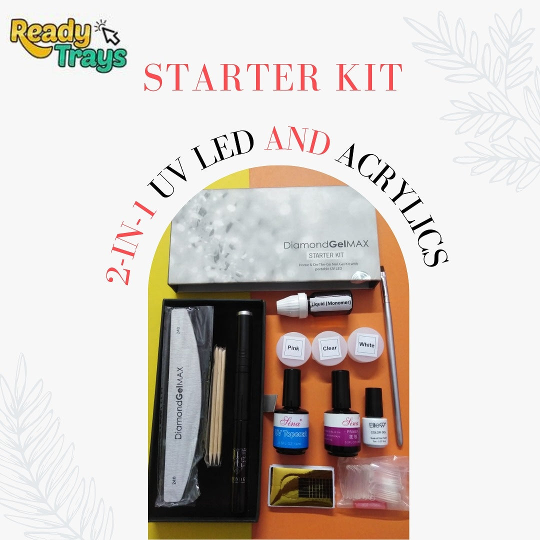2 in 1 Starter Kit UV LED and acrylics