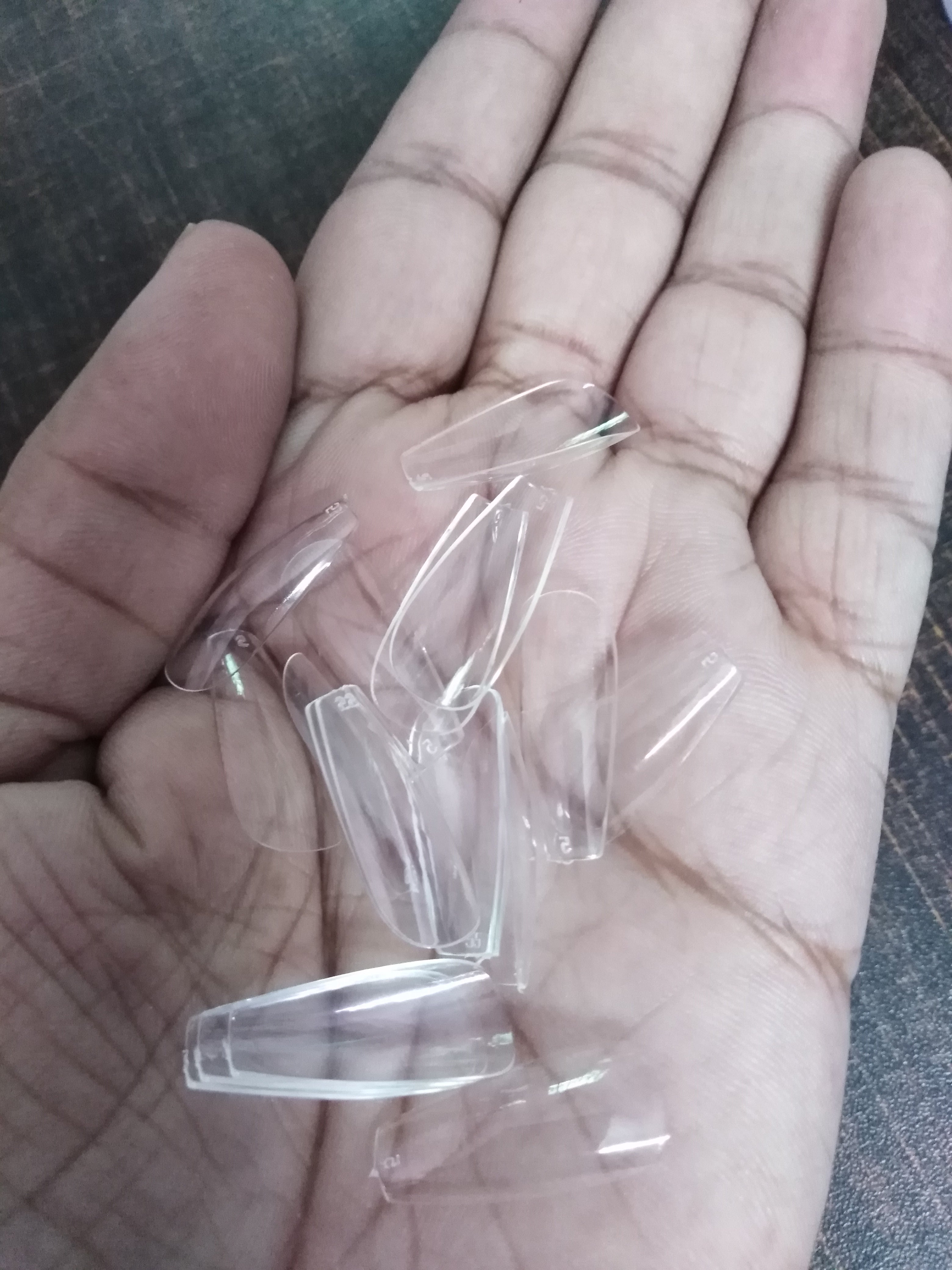 False Nails 100Pcs Coffin/Ballerina Shape fake nails