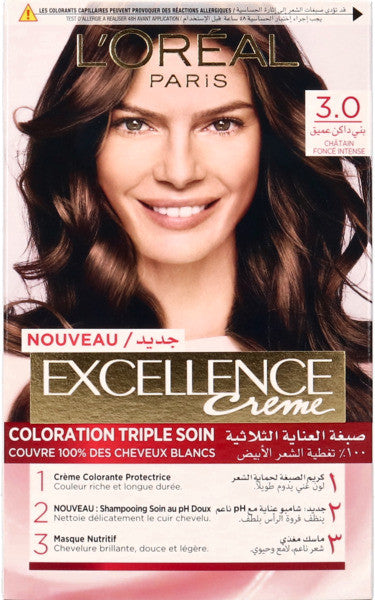 LOreal Excellence Cream Chatan Fonse Intense 3.0