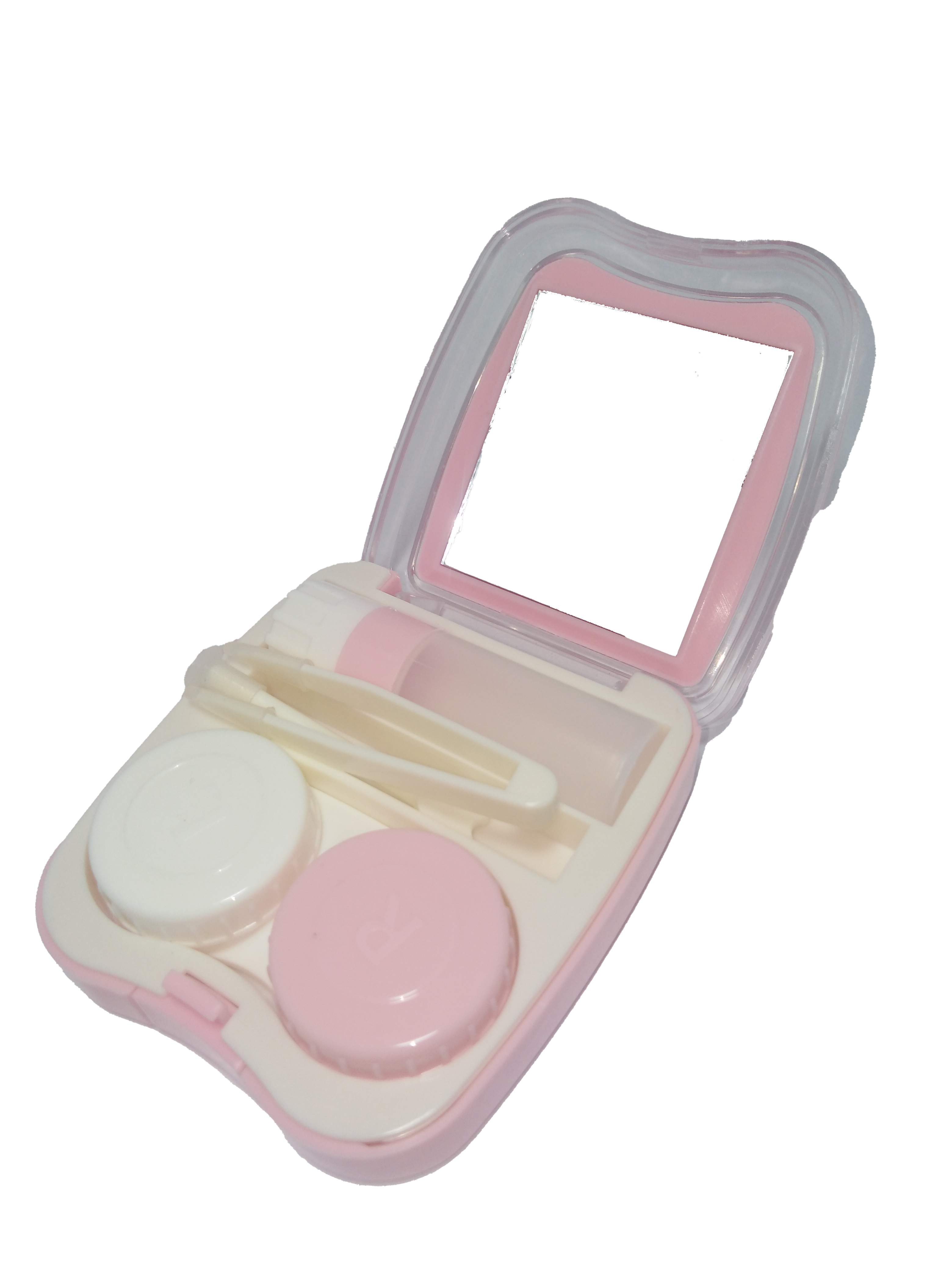 Contact Lens Case Pink Color